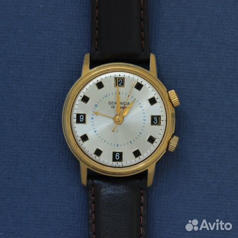 Sekonda Полет часы с будильником СССР в