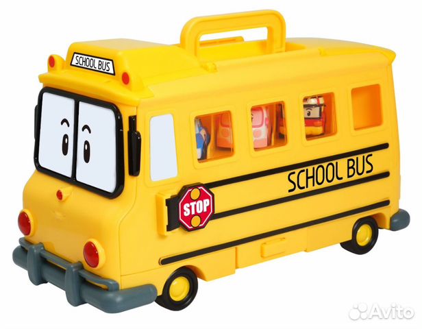 Продам кейс для машинок скулби Школьный автобус