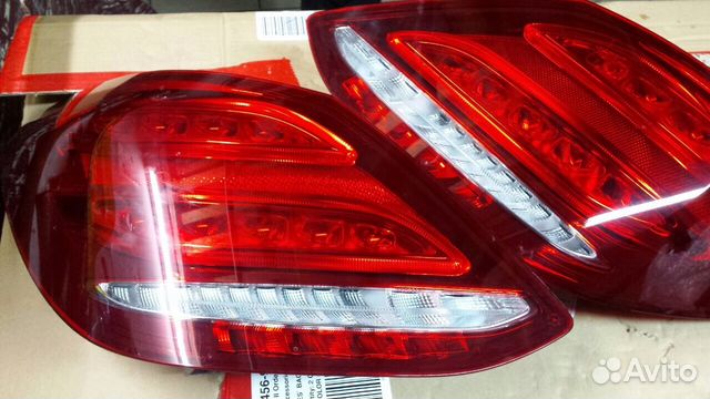 Фара Мерседес W205 C класс задняя