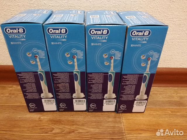 Новая электрическая зубная щётка Oral-B Vitality