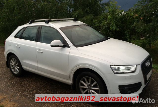 Багажник на крышу Audi Q3 с интегрир. рейлингом