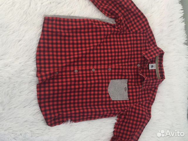 Рубашка на мальчика Petit Bateau