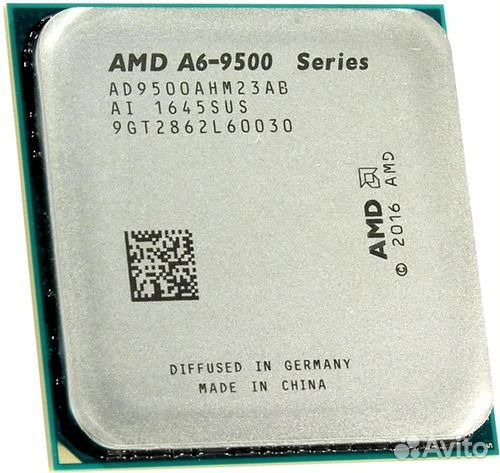 84012410120 Процессор AMD AM4 A6-9500