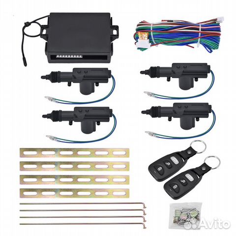 Центральный замок с пульта полный комплект