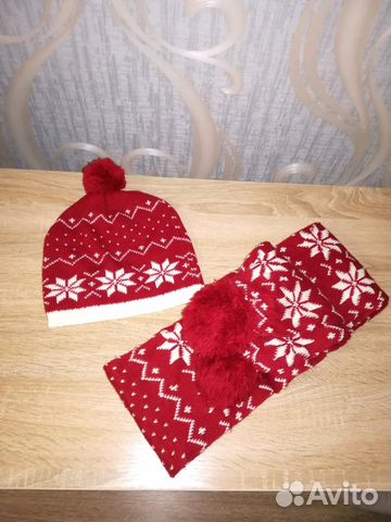 Комплект шапка и шарф Ostin