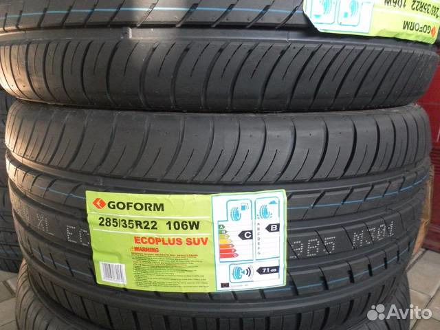 285/35*22 Goform Ecoplus Новые летние шины 285/35*22 Goform Ecoplus Новые летние шины