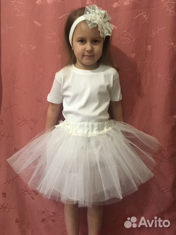 Подъюбник мягкий (без колец) детский из фатина