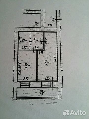 1-к квартира, 41.8 м², 4/9 эт.