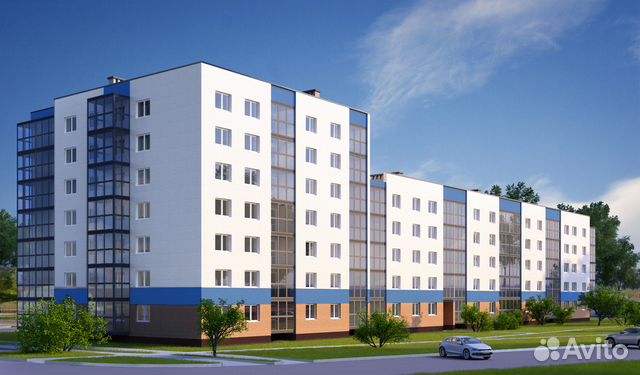 2-к квартира, 62.5 м², 5/5 эт.