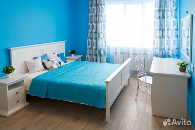 

1-к. квартира, 48 м², 2 кровати