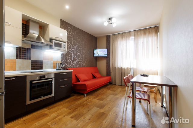 

1-к. квартира, 55 м², 2 кровати