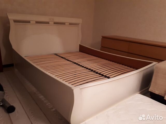 Кровать двуспальная Италия Venere avorio и матрас Кровать двуспальная Италия Venere avorio и матрас