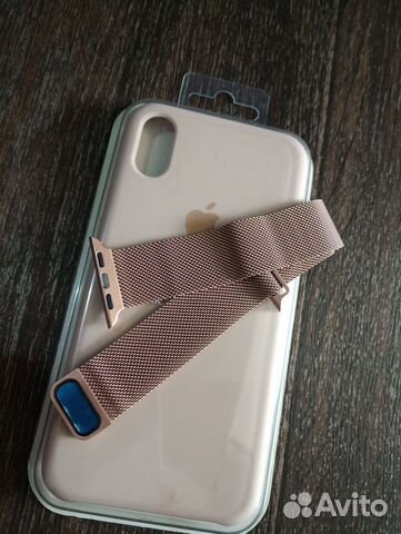 7 Миланский браслет apple watch 38/40 - розовый 7 Миланский браслет apple watch 38/40 - розовый