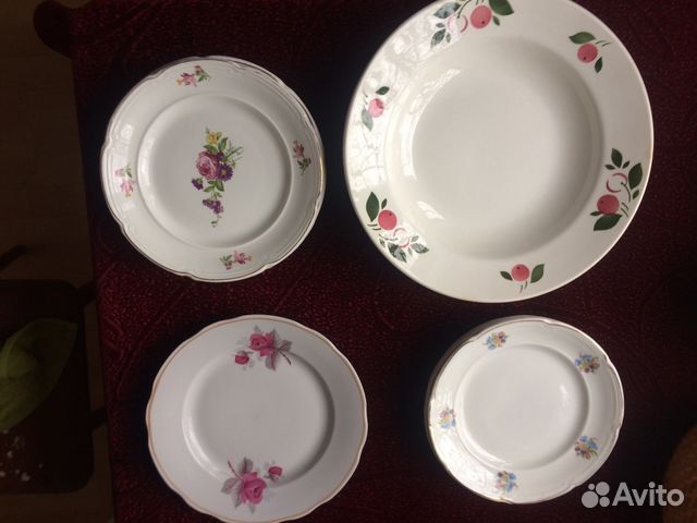 Тарелки разные Зик