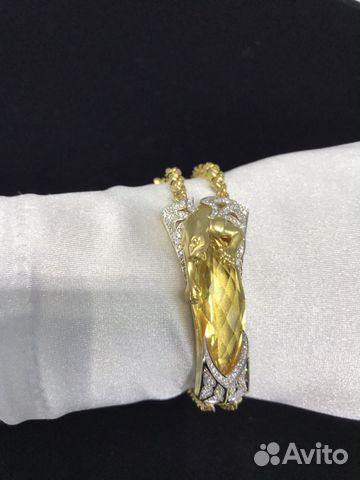 Золотой браслет с бриллиантами Magerit gargola Золотой браслет с бриллиантами Magerit gargola