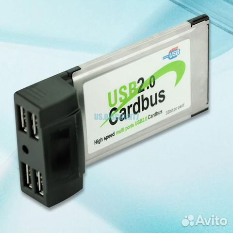 Pcmcia переходник (адаптер) to 4хusb 2.0 Pcmcia переходник (адаптер) to 4хusb 2.0