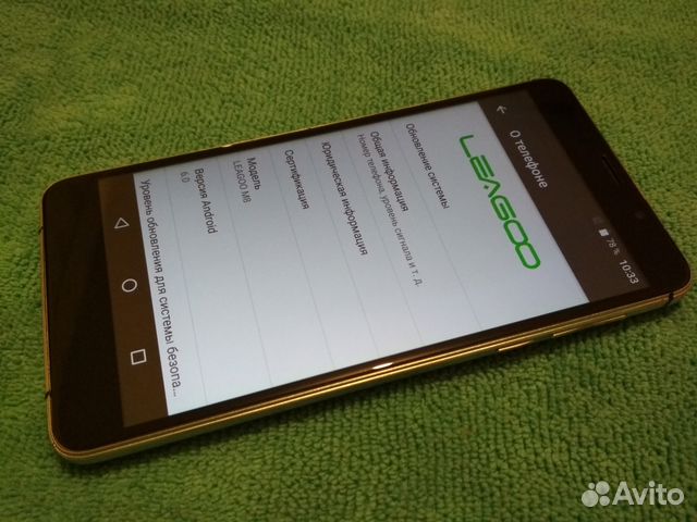 Телефон Смартфон Андройд leagoo M8 Android 6.0