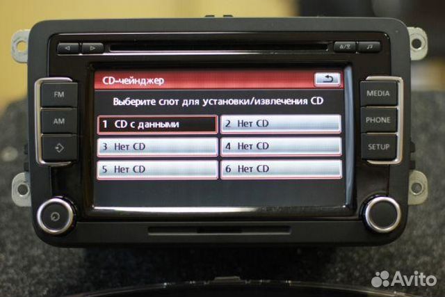 Rcd 510 sd карта