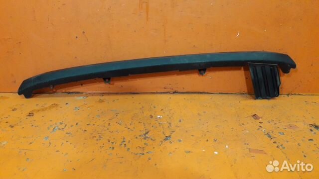 Накладка бампера задняя нижняя Toyota Highlander 3 Накладка бампера задняя нижняя Toyota Highlander 3