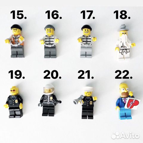 Lego минифигурки Lego минифигурки