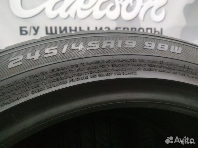 Летние шины 245/45/19 Dunlop veuro VE302 99W 4шт Летние шины 245/45/19 Dunlop veuro VE302 99W 4шт