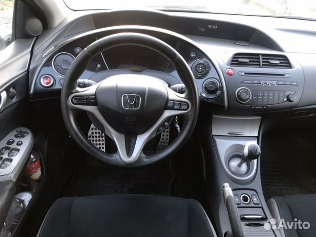 Honda Civic 1.8 МТ, 2007, битый, 143 000 км