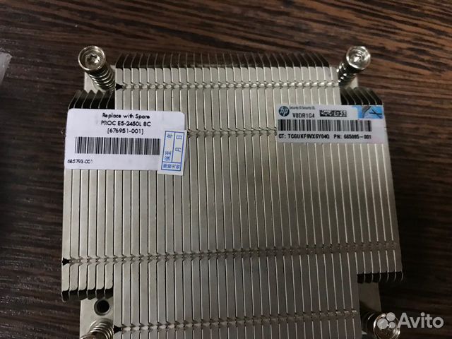 Радиатор CPU HP Heatsink DL360e G8