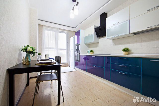 

1-к. квартира, 41 м², 2 кровати