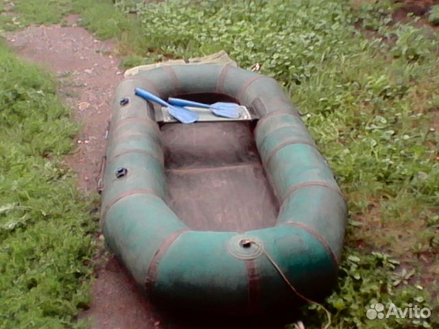 Одноместная надувная лодка
