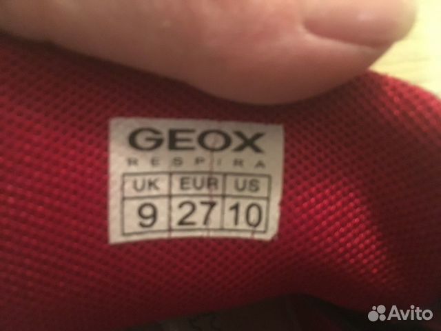 Высокие кеды Geox 27 размера Высокие кеды Geox 27 размера