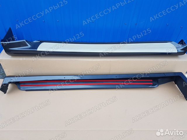 Пороги Toyota Land Cruiser 100 uzj100 1998-2007г Пороги Toyota Land Cruiser 100 uzj100 1998-2007г