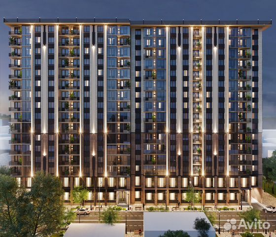 2-к квартира, 64.8 м², 16/16 эт. 2-к квартира, 64.8 м², 16/16 эт.
