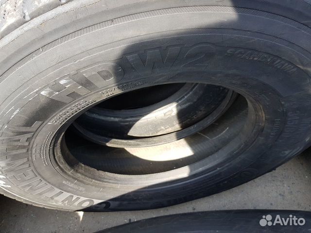Грузовые шины 315 80 R22.5 Continental HDW 2