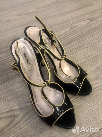 Босоножки Miu Miu (Prada) оригинал Италия 40 Босоножки Miu Miu (Prada) оригинал Италия 40
