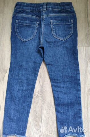 Джинсы для девочки, размер 98