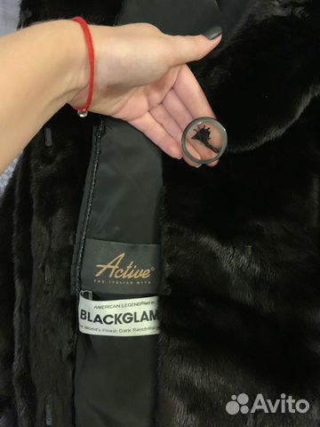 Шуба Blackglama модель летучая мышь