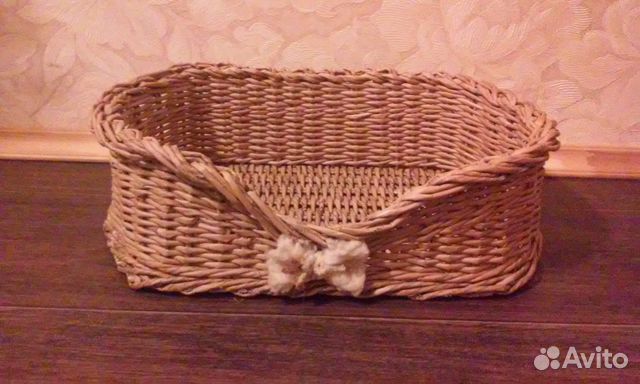 Лежанки и домики для кошек плетеные купить на Зозу.ру - фотография № 3