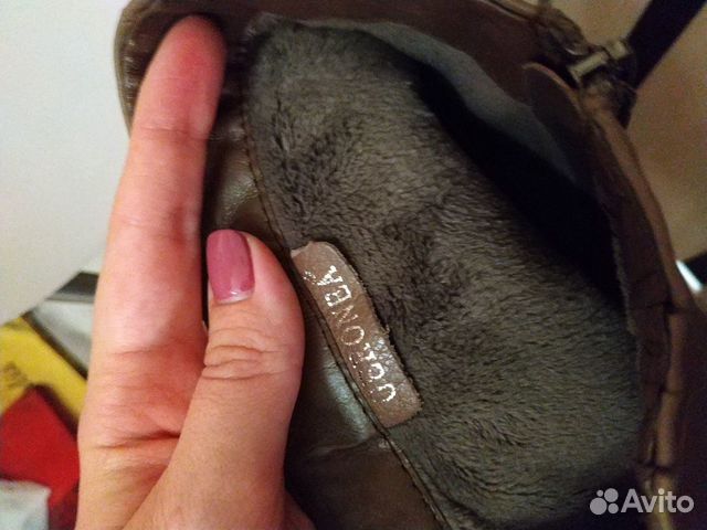 Осенние сапоги, натур.кожа