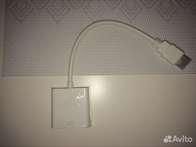 Продается переходник с кабеля hdmi на VGA