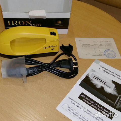 Электро-отпариватель Iron PRO. Новый в Коробке Электро-отпариватель Iron PRO. Новый в Коробке