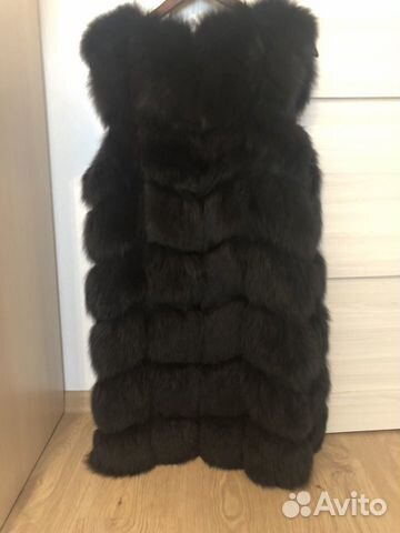 Меховая жилетка из песца Меховая жилетка из песца
