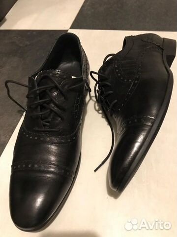 Ботинки новые кожаные 43 Ботинки новые кожаные 43