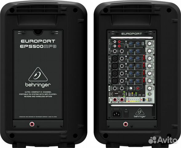 Акустическая система behringer EPS500MP3 Акустическая система behringer EPS500MP3