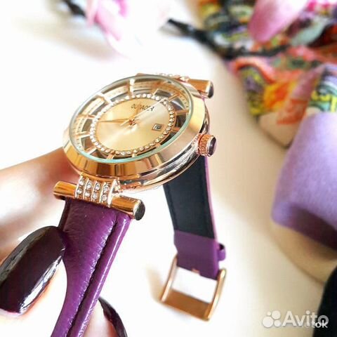 Роскошные женские часы бренда oubaoer