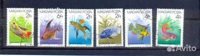 Рыбы на почтовых марках