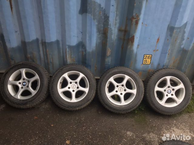 Колеса BMW 205/65R15 зима шипы E34 E32 E39 Колеса BMW 205/65R15 зима шипы E34 E32 E39