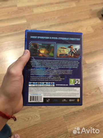 Диск игровой Ratchet & Clank на PlayStation 4
