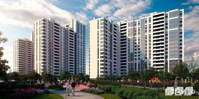 1-к квартира, 35.7 м², 3/19 эт.
