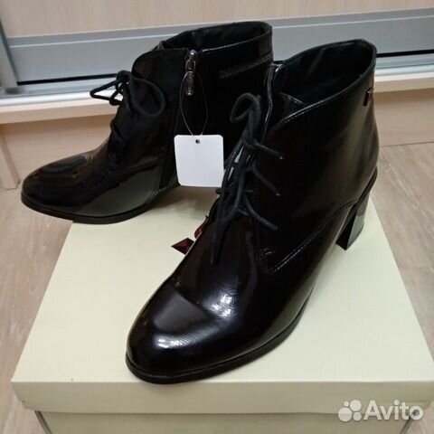 Ботильоны (ботинки) черные. 38 р Ботильоны (ботинки) черные. 38 р