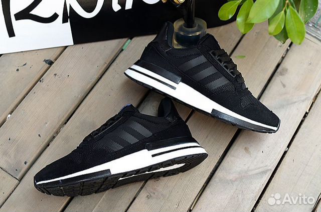 Кроссовки Adidas ZX 500 RM Black Кроссовки Adidas ZX 500 RM Black